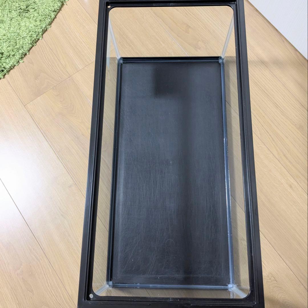 GEX水槽セット 60cmLOW水槽上部フィルター エアーポンプ スリムライト