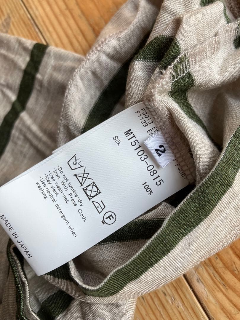 MAATEE SONS SILK天竺 TANK TOP 2 DAISUKE ARROWS.