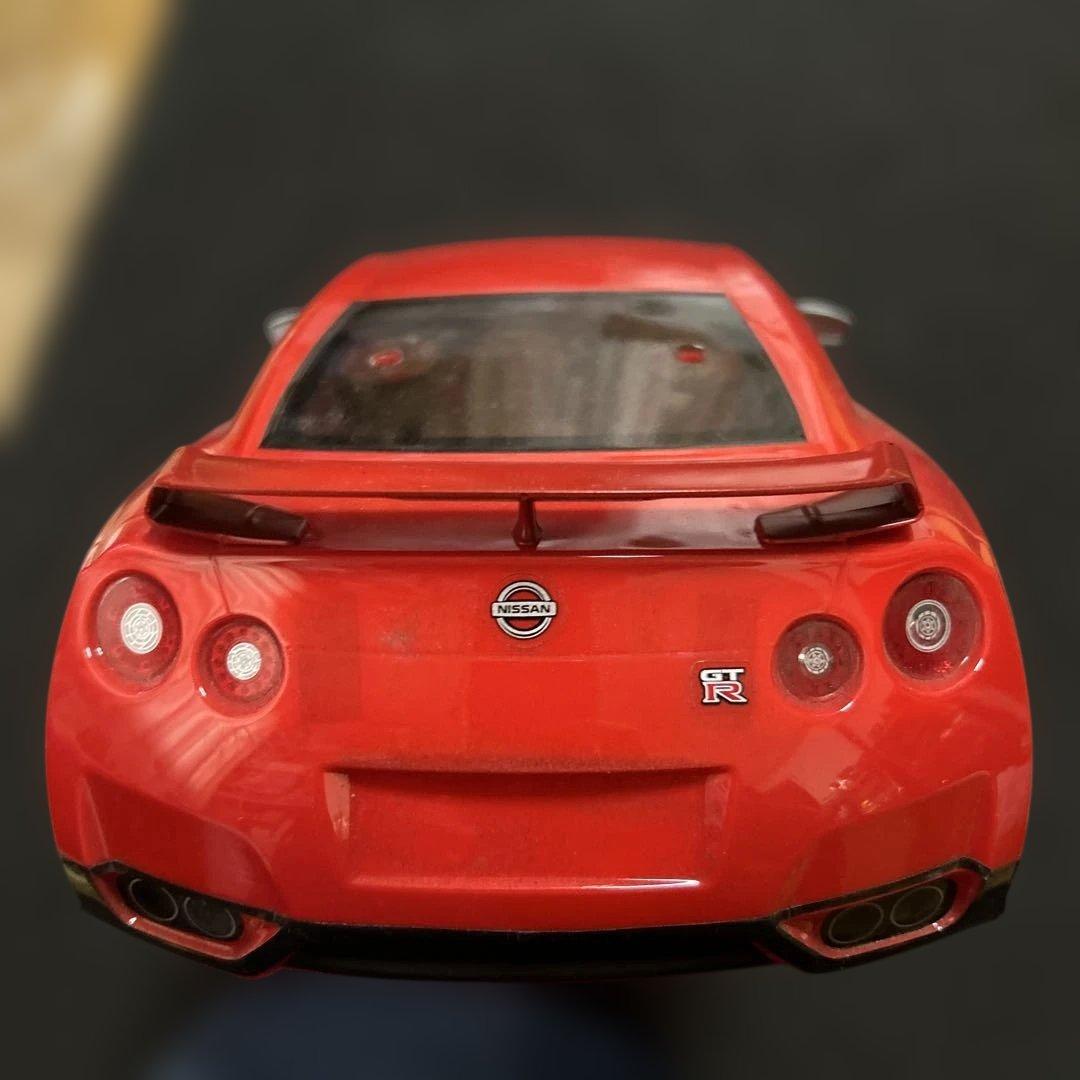 ラジコンボディ　GT-R レッド