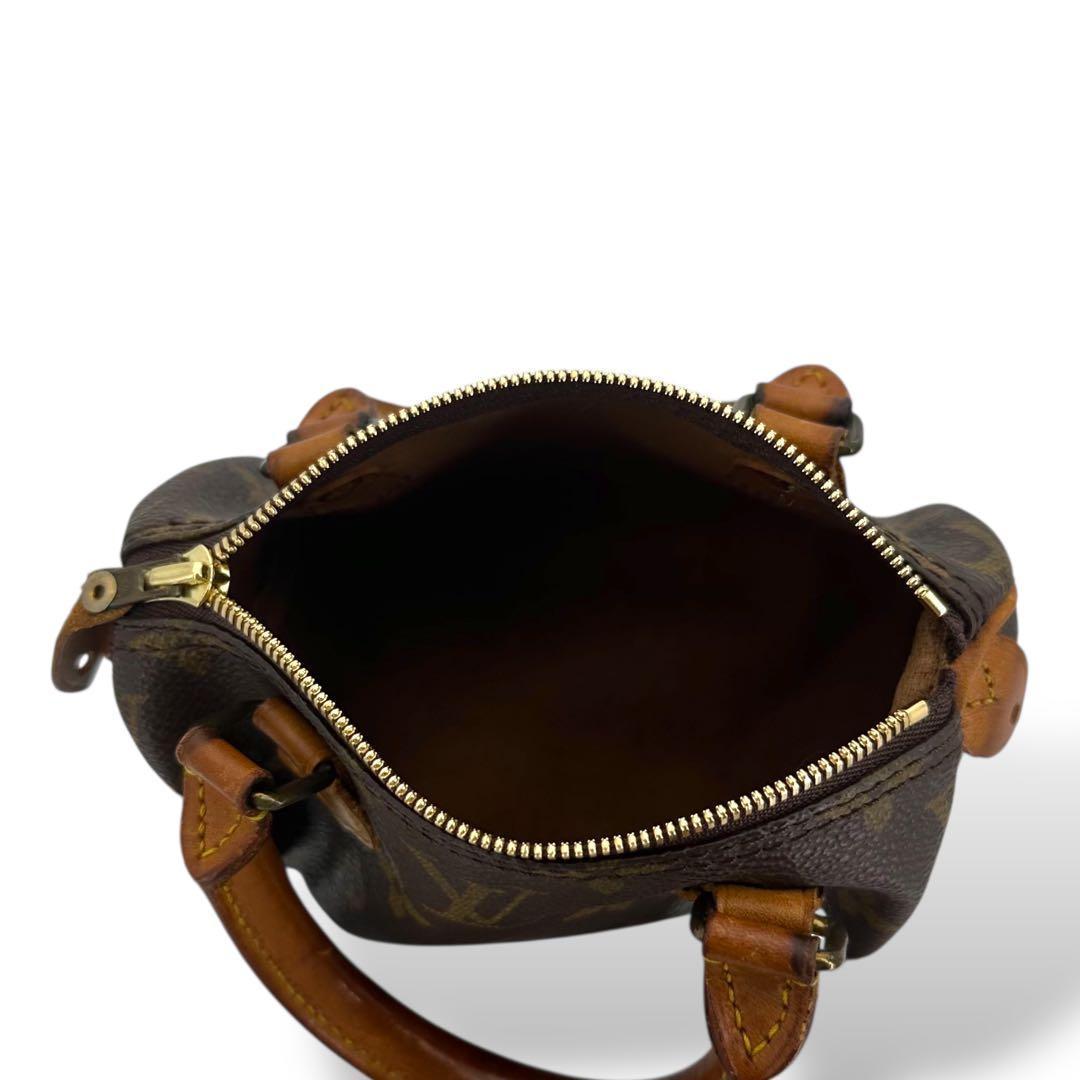 [美品] ルイヴィトン モノグラム　ミニスピーディ ハンドバッグ　2way