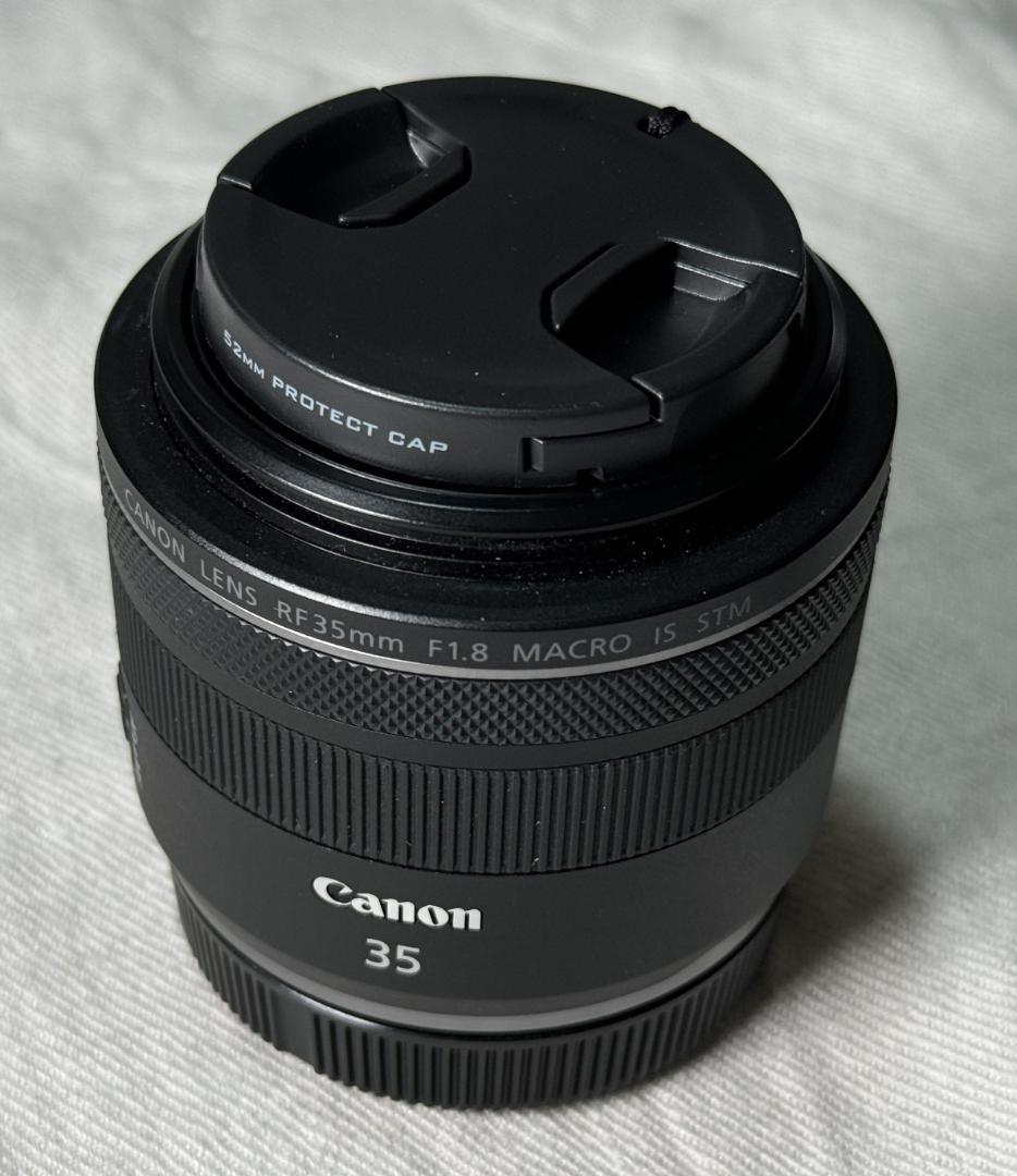 中古】Canon RF35mm f1.8 MACRO IS STM おまけ付き RF35mm F1.8 マクロ