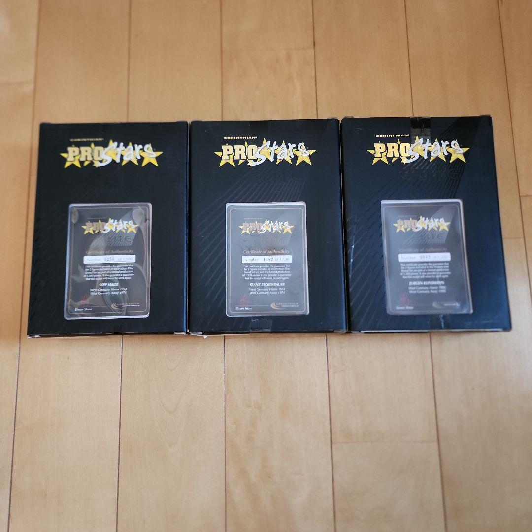 コリンシアン　エリート　ドイツ代表　３体セット　ベッケンバウアー　クリンスマン