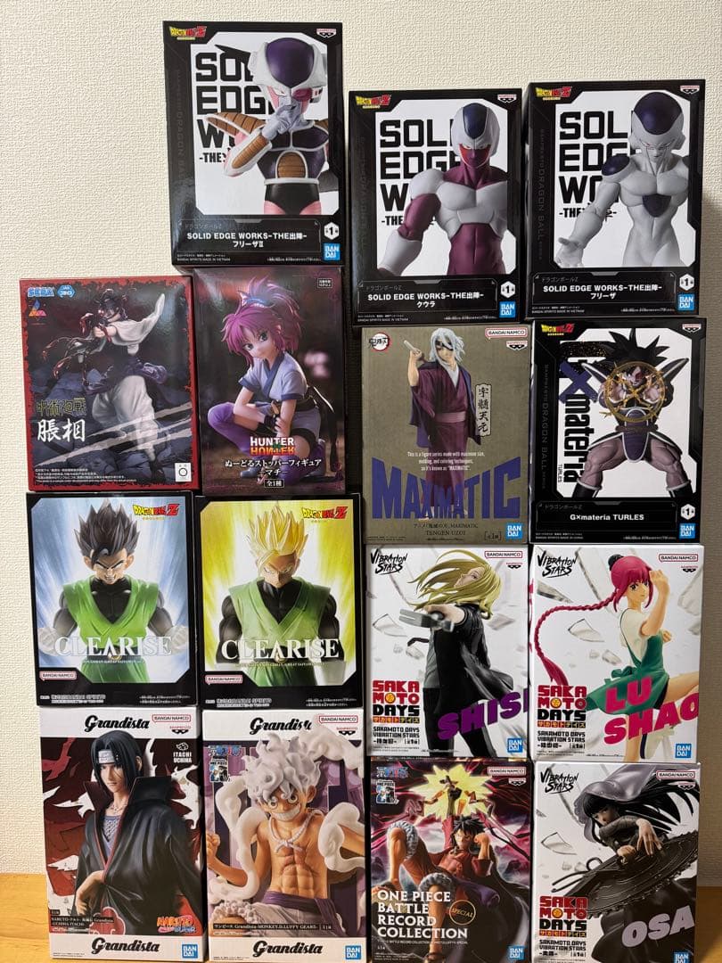1.NARUTO HUNTER×HUNTER 鬼滅の刃 フィギュアまとめ売り