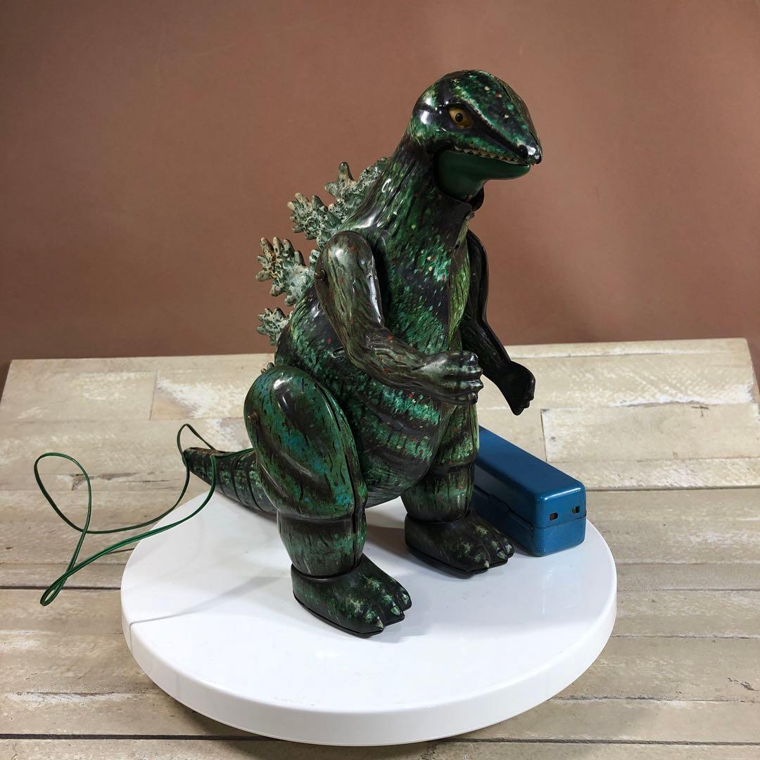 ロ*ン様 ゴジラ GODZILLA マルサ　1960年　ブリキ製　作動不可　早い