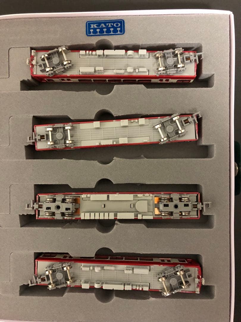 管理番号1635 京急2000形2扉車Nゲージ塗装キット素人組立品4両