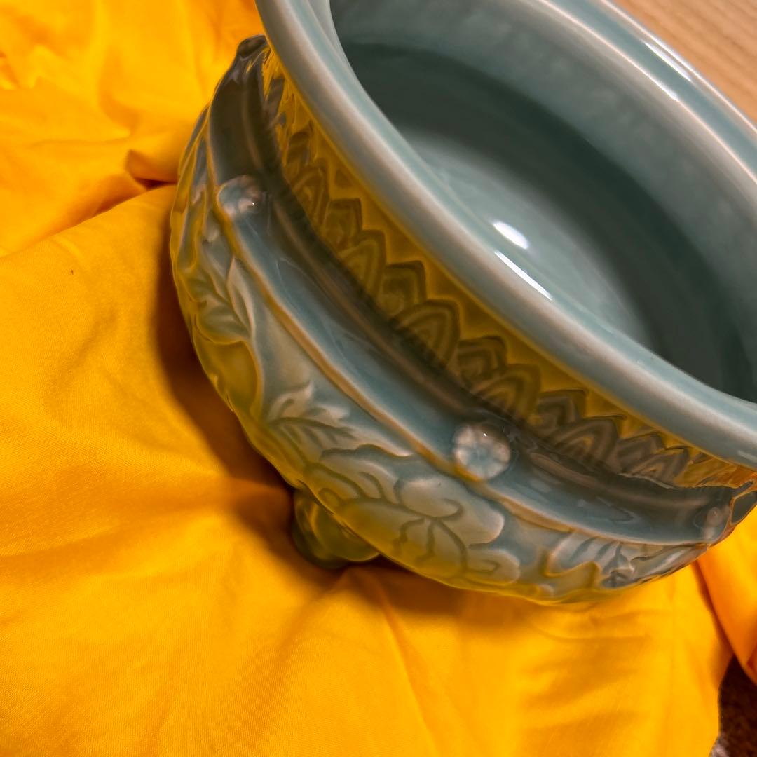 ⑤清水焼き　富田幸次郎　香炉