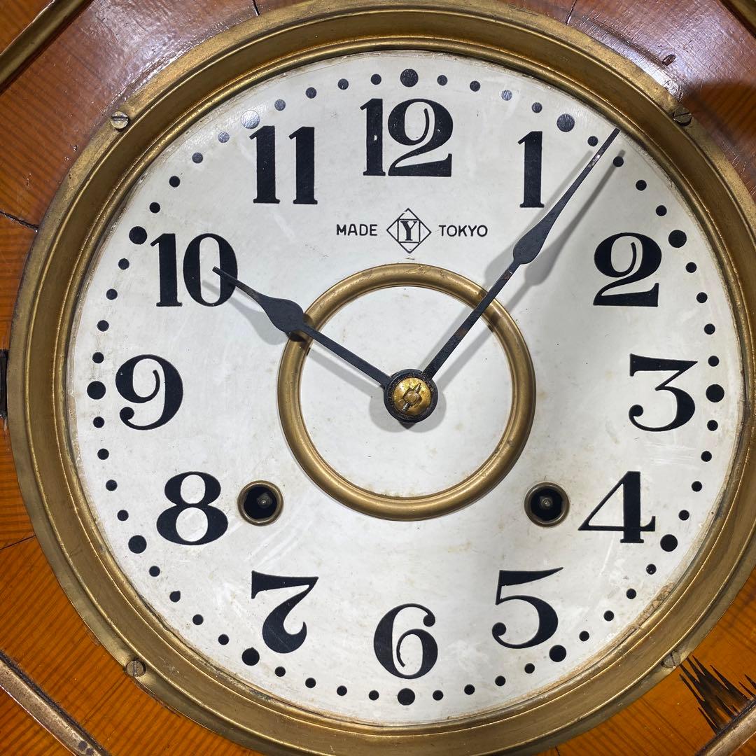 SEIKOSHA 精工舎　昭和レトロ　ゼンマイ時計　八角型