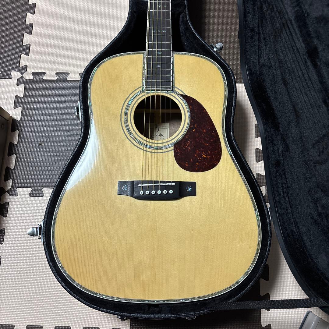 美品】Sヤイリ YD-6R N アコギ トップ単板 【ハードケース付き】