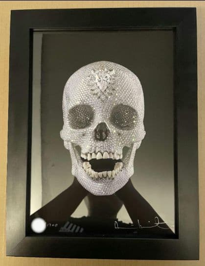 ダミアン・ハースト版画 For The Love Of God, Believe