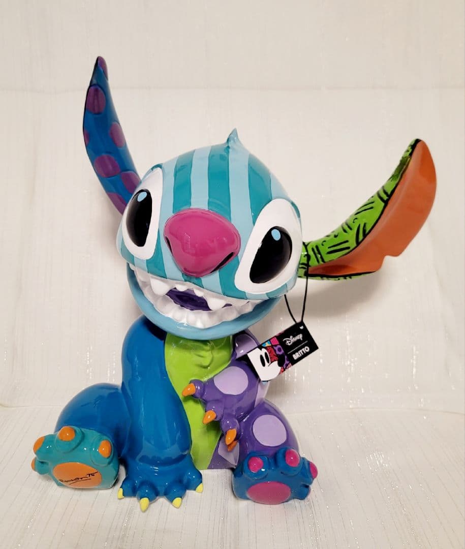 Disneyブリット スティッチ ビッグサイズ Disney Britto スティッチ & スクランプ BIGサイズフィギュア 【公式通販】
