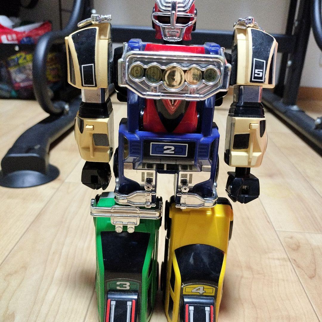 激走戦隊カーレンジャー 激走合体DX RVロボ - メルカリ
