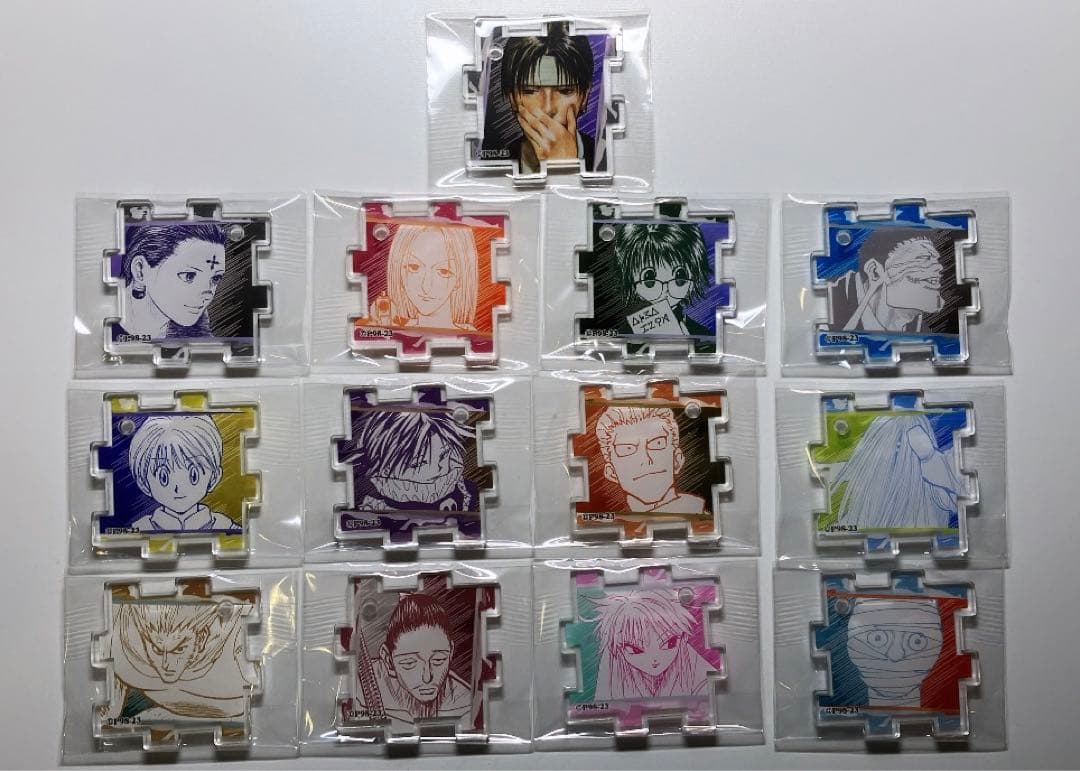 冨樫義博展 アクリルパズル フェイタン 20点まとめ売り