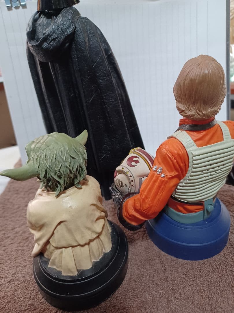 ダース・ベイダー、ヨーダ、ルーク・スカイウォーカー　フィギュア3点セット