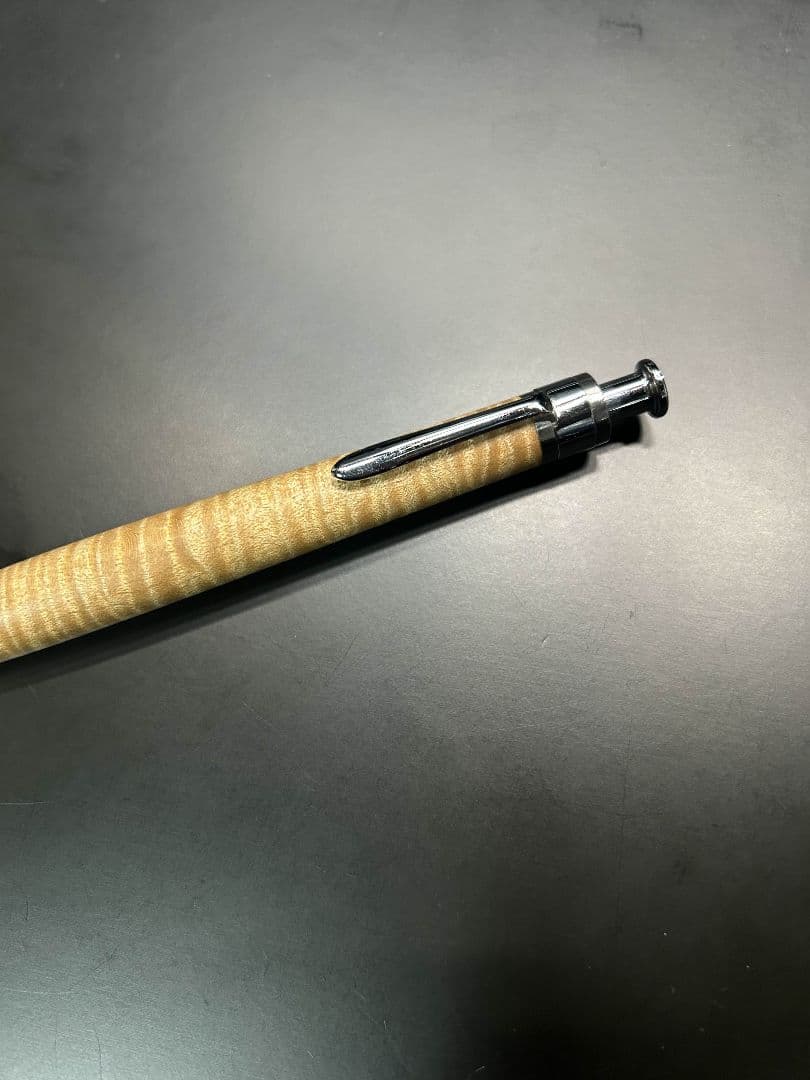 工房楔　楓ちぢみ杢　0.5mm シャープペンシル　旧型　ペンシル楔