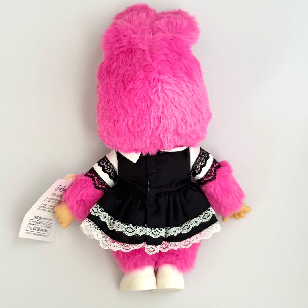 【希少】香港限定　モンチッチ チムたん Mサイズ ホットピンクドレス 新品