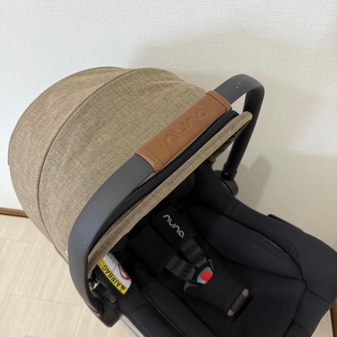 【NUNA】ヌナ ピパネクスト + ベース ISOFIX トラベルシステム