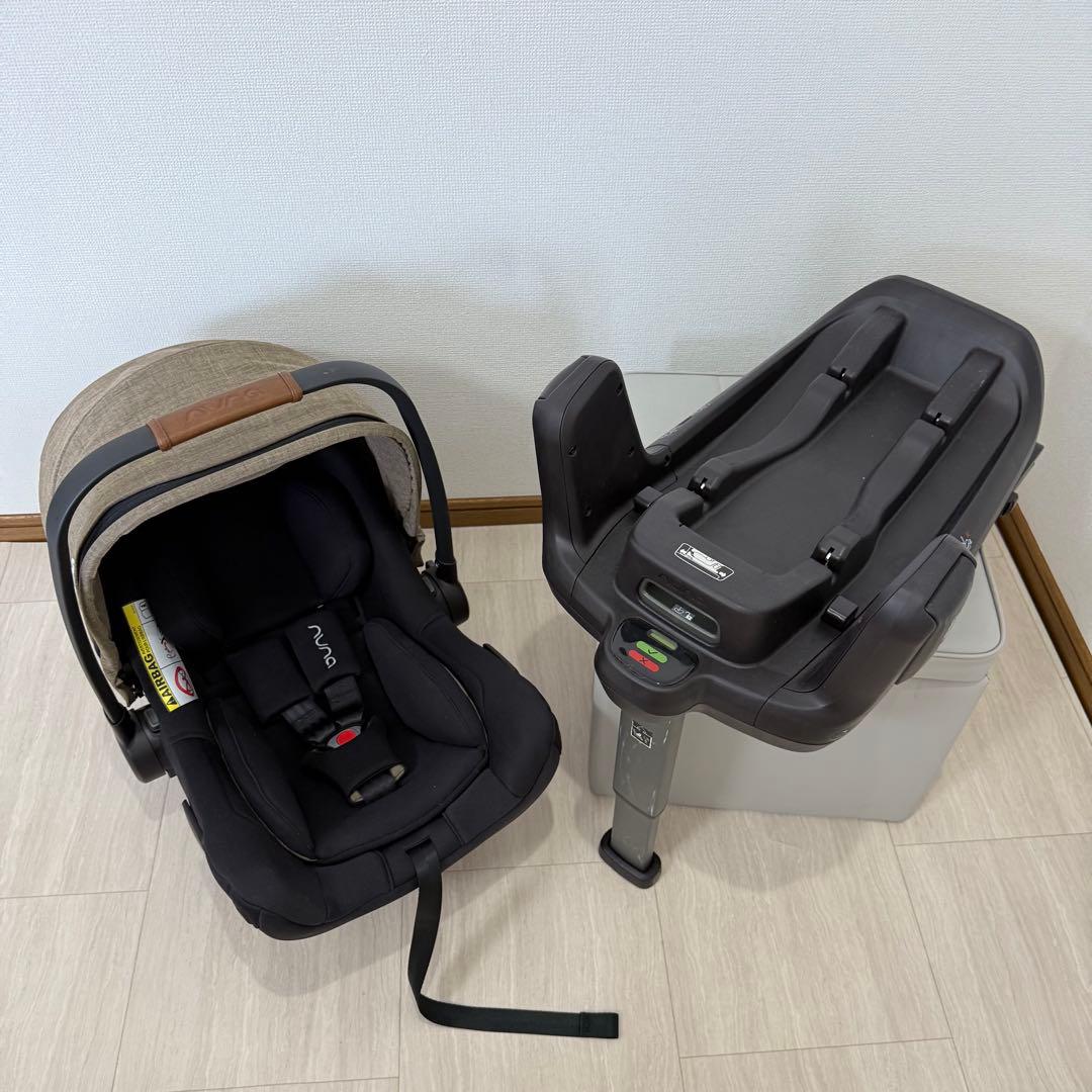 【NUNA】ヌナ ピパネクスト + ベース ISOFIX トラベルシステム