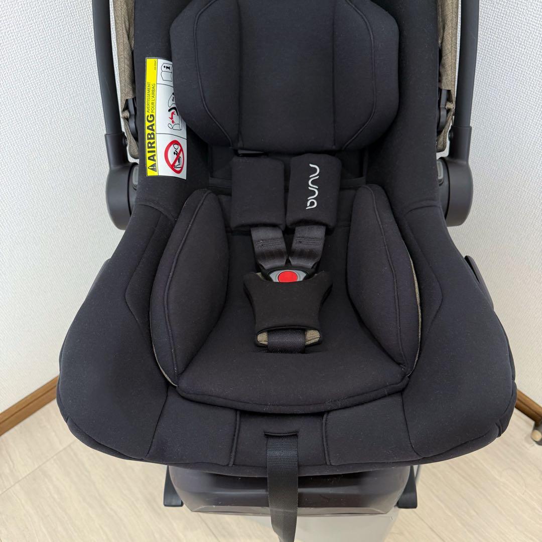 【NUNA】ヌナ ピパネクスト + ベース ISOFIX トラベルシステム