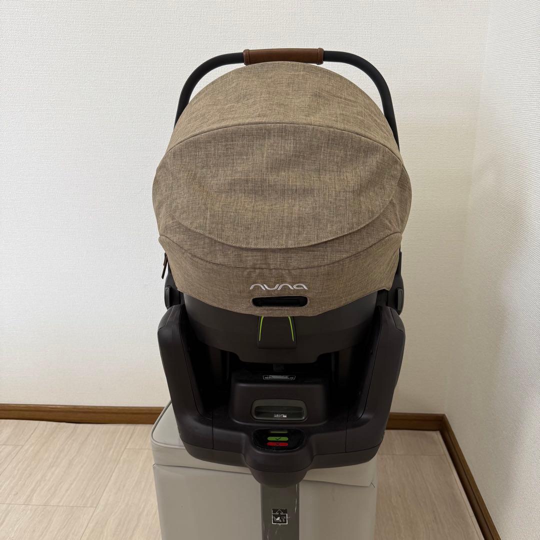 【NUNA】ヌナ ピパネクスト + ベース ISOFIX トラベルシステム