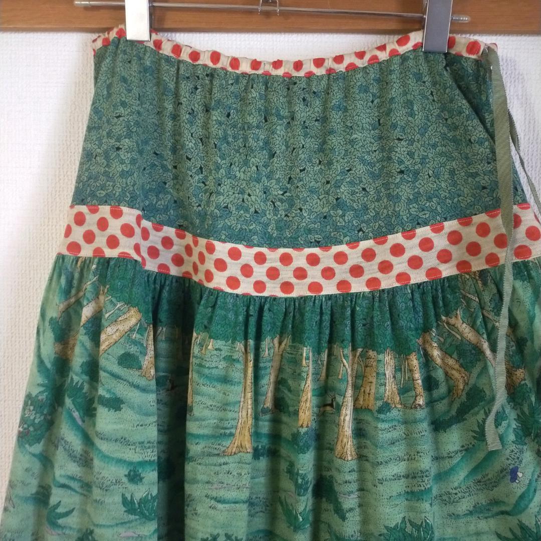 ゆうゆ様限定　ツモリチサト　森のくまさん　フレアスカート　tsumori