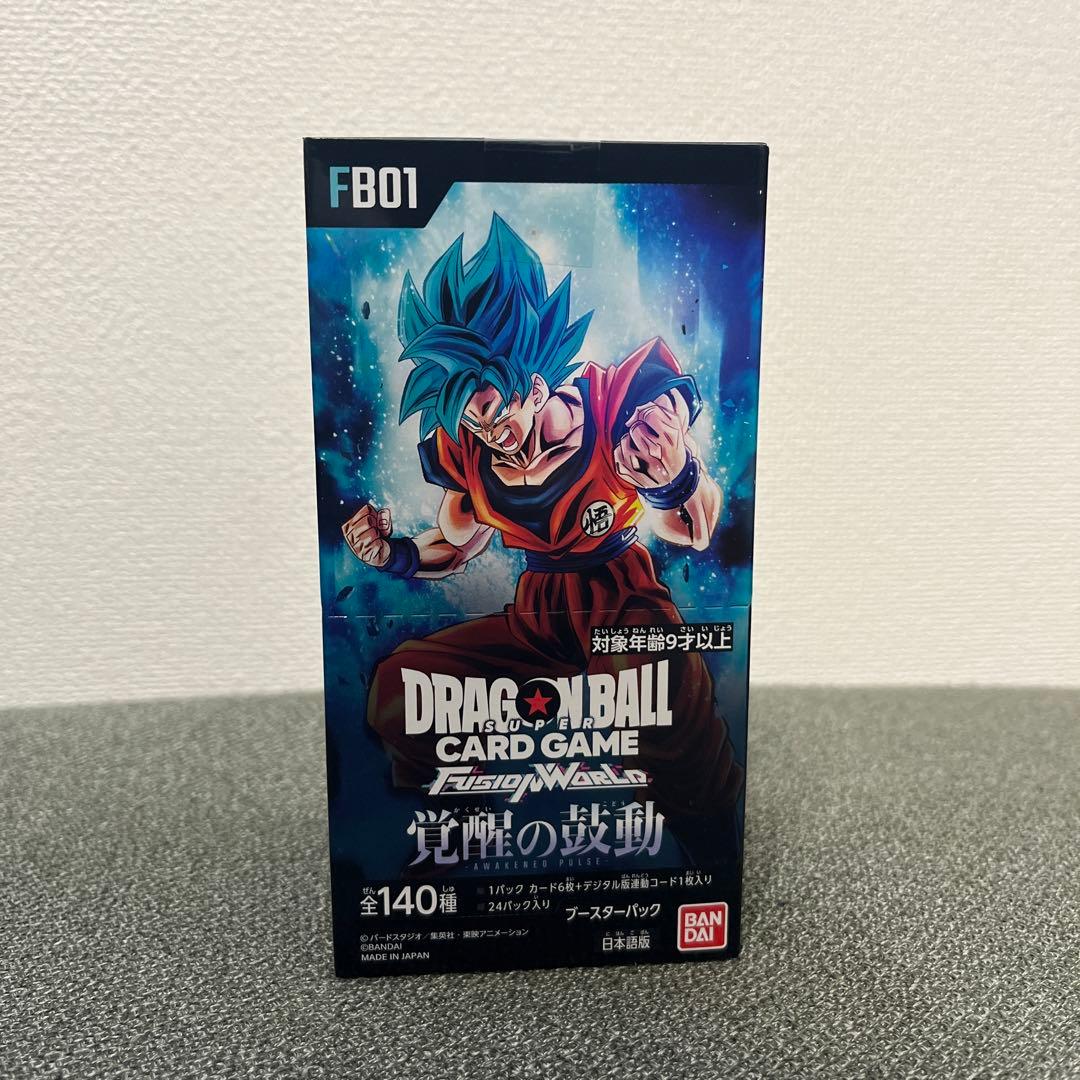 覚醒の鼓動6BOX未開封BOXテープ付きドラゴンボール