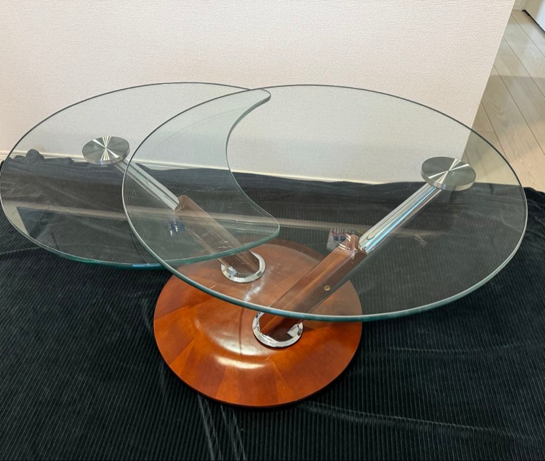 Ronald Schmitt ロナルドシュミット ガラステーブル