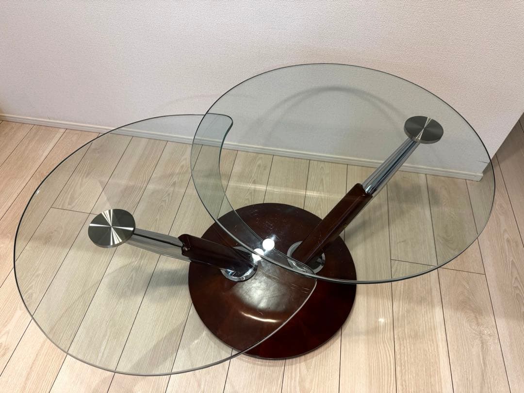 Ronald Schmitt ロナルドシュミット ガラステーブル