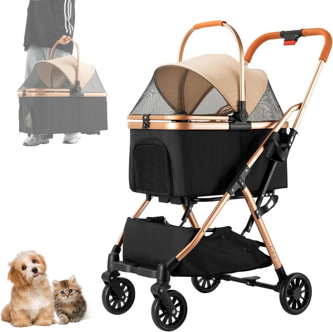 【M3145-159-120】ペットカート 分離型 折りたたみ　耐荷重20kg M3145-159-120】ペットカート 分離型 折りたたみ 耐荷重20kg M3145-159