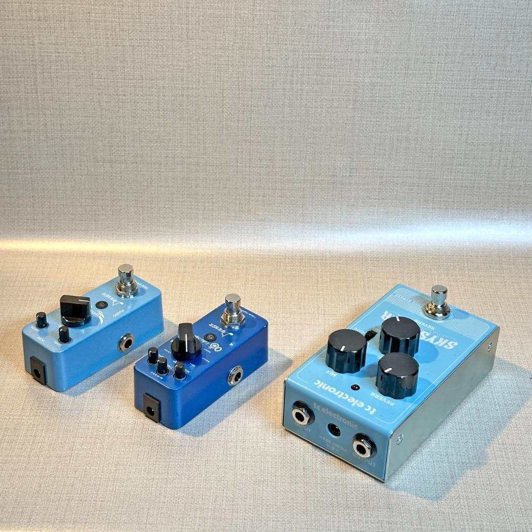 コーラス・ディレイ・リバーブ　ギターエフェクター