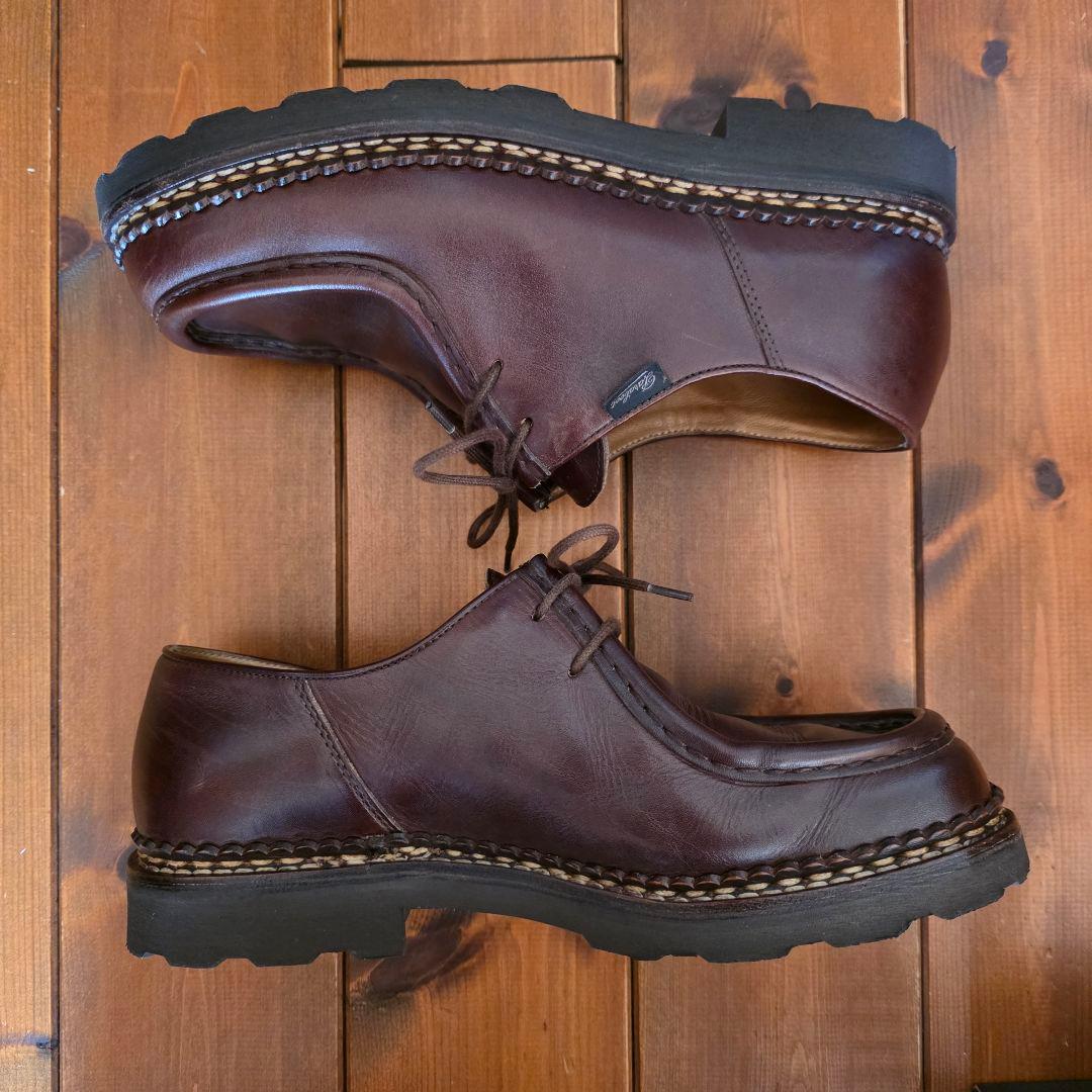 【パラブーツ】ミカエル カフェ サイズ：EU42 (JP26.5cm)　箱付き