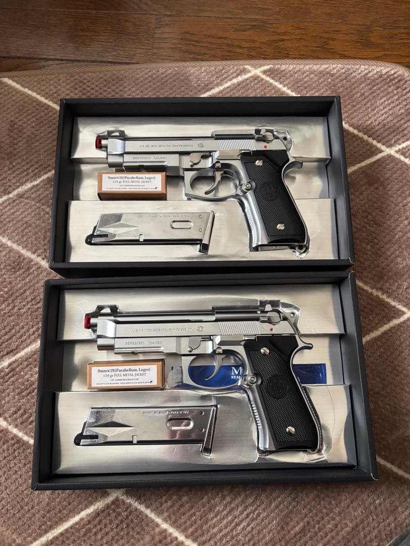 1/16まで！絶版品 東京マルイ M9A1 ステンレスモデル 2丁セット