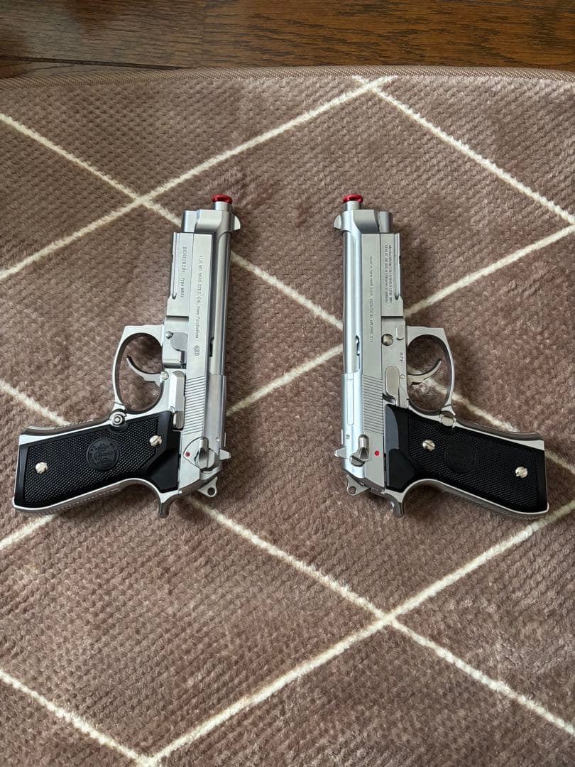 1/16まで！絶版品 東京マルイ M9A1 ステンレスモデル 2丁セット