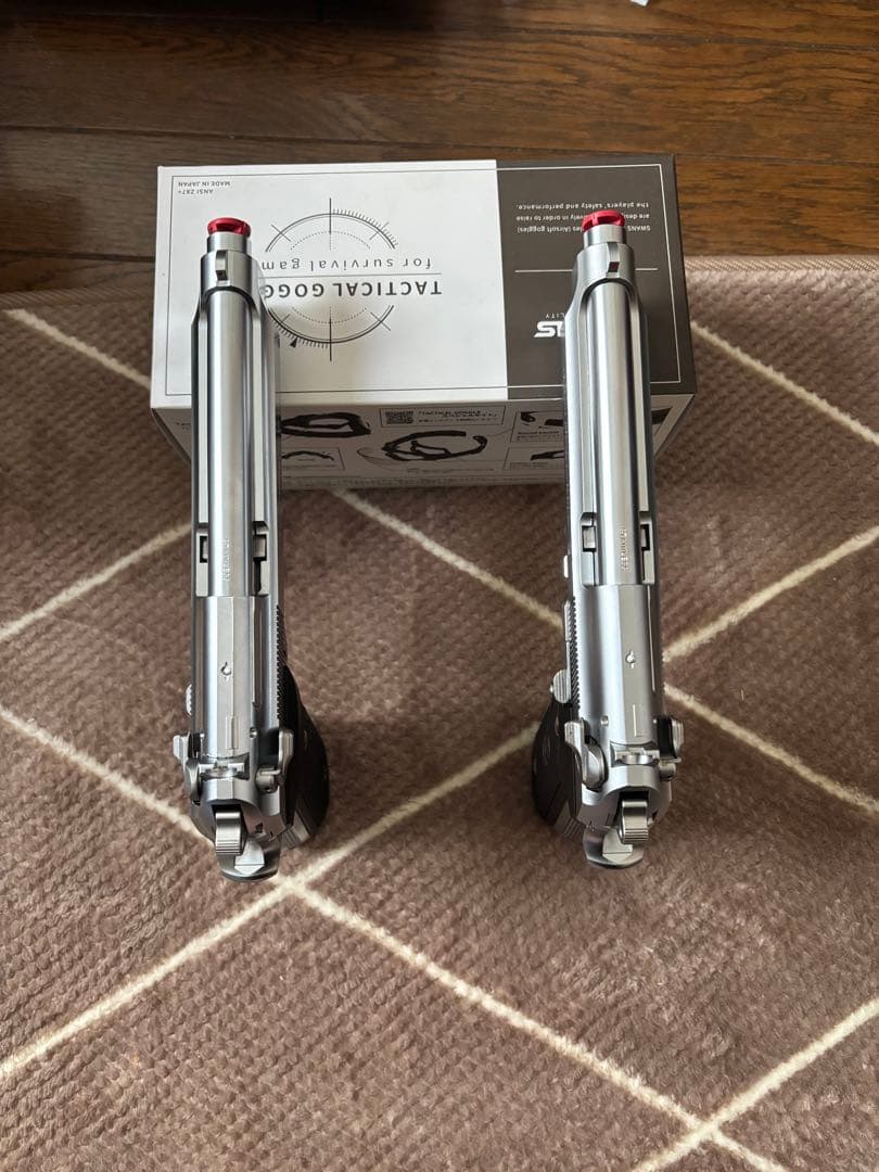 1/16まで！絶版品 東京マルイ M9A1 ステンレスモデル 2丁セット