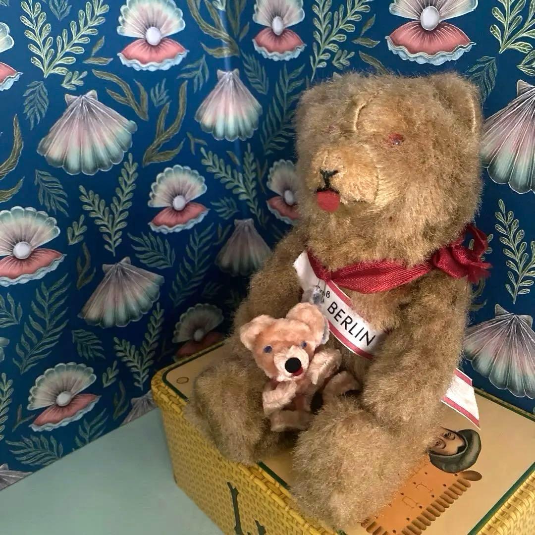 DDR ベア ベルリンベア　#ドイツベア　#ヴィンテージ ベア #JPMベア