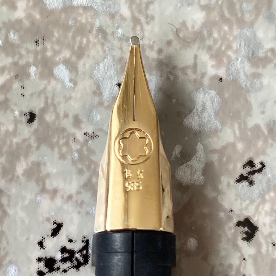 #069 オーバーホール済み 万年筆 モンブラン MONTBLANC 14k