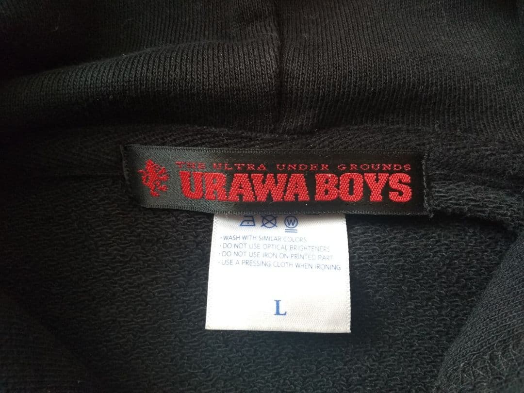浦和レッズ URAWA BOYS パーカー 威風堂々 Lサイズ URAWA BOYS Tシャツ