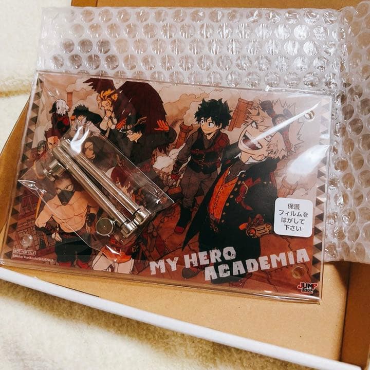 ヒロアカ ジャンプショップ アクリルプラーク 僕のヒーローアカデミア