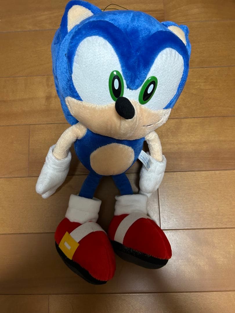 希少 ソニック X スーパージャンボぬいぐるみ 2003 レア‼️ソニックX
