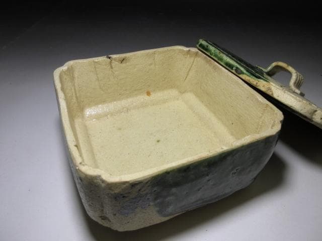 北大路魯山人 於里辺 蓋物／黒田陶々庵 識有り／共箱
