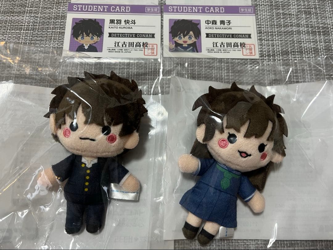 名探偵コナン セガラッキーくじ D賞 ぬいぐるみ マスコット 中森青子
