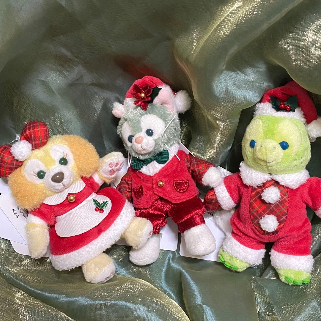 新品】ダンシングスノーフレークスぬいぐるみバッジ3点セット