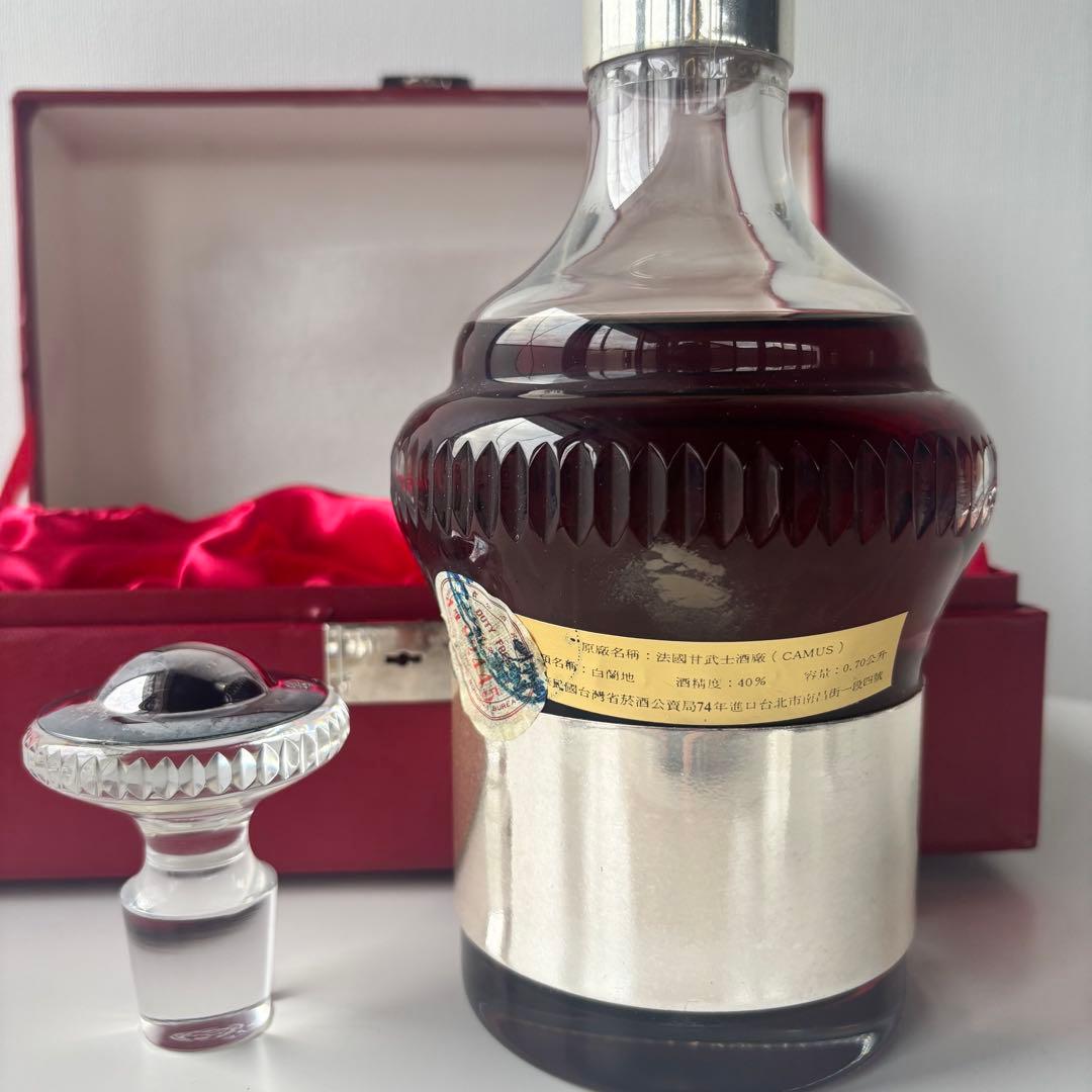 CAMUS カミュ バカラ シルバートップ コニャック 700ml 未開栓 - メルカリ