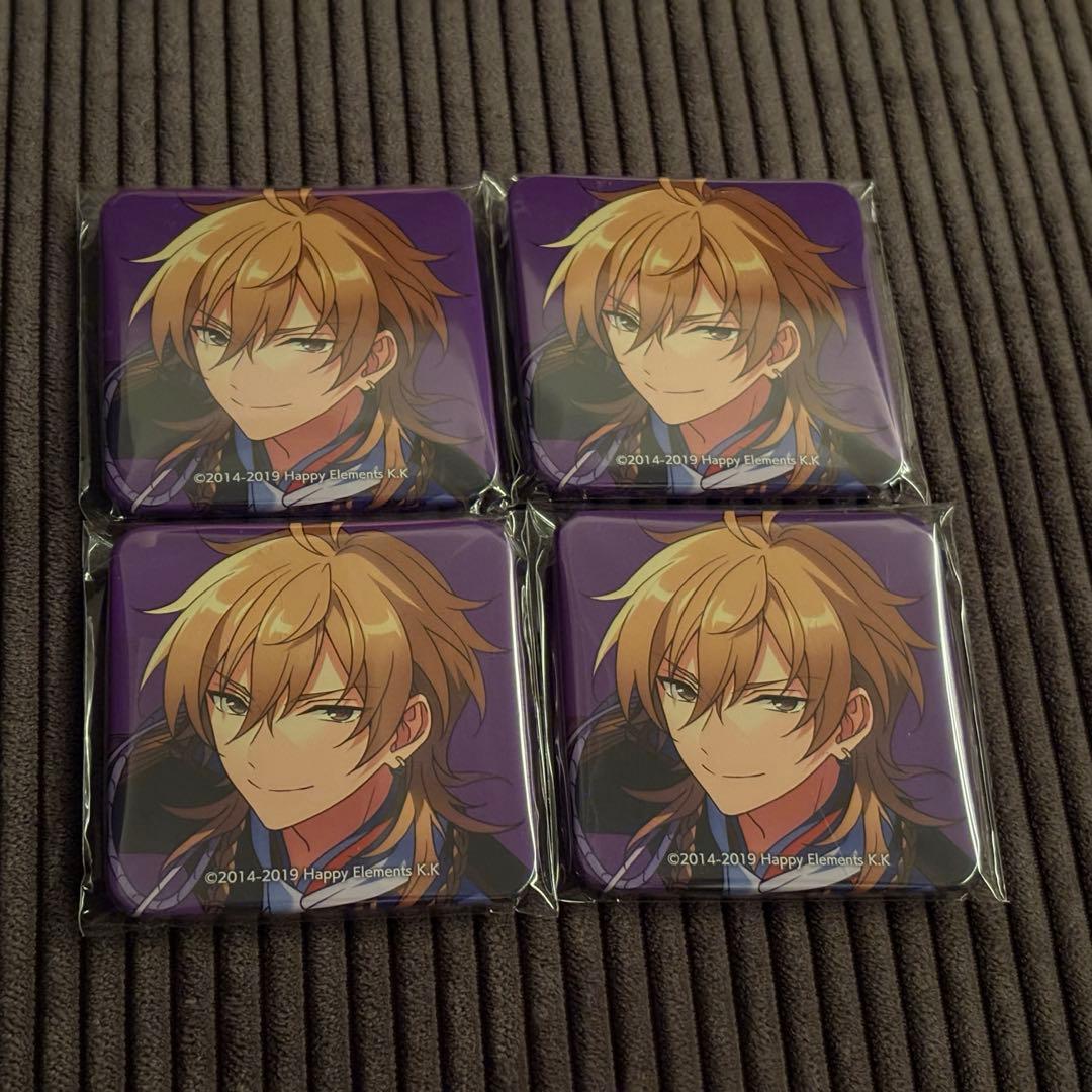 羽風薫 アルバム 缶バッジ アルバム缶 スクエア - メルカリ