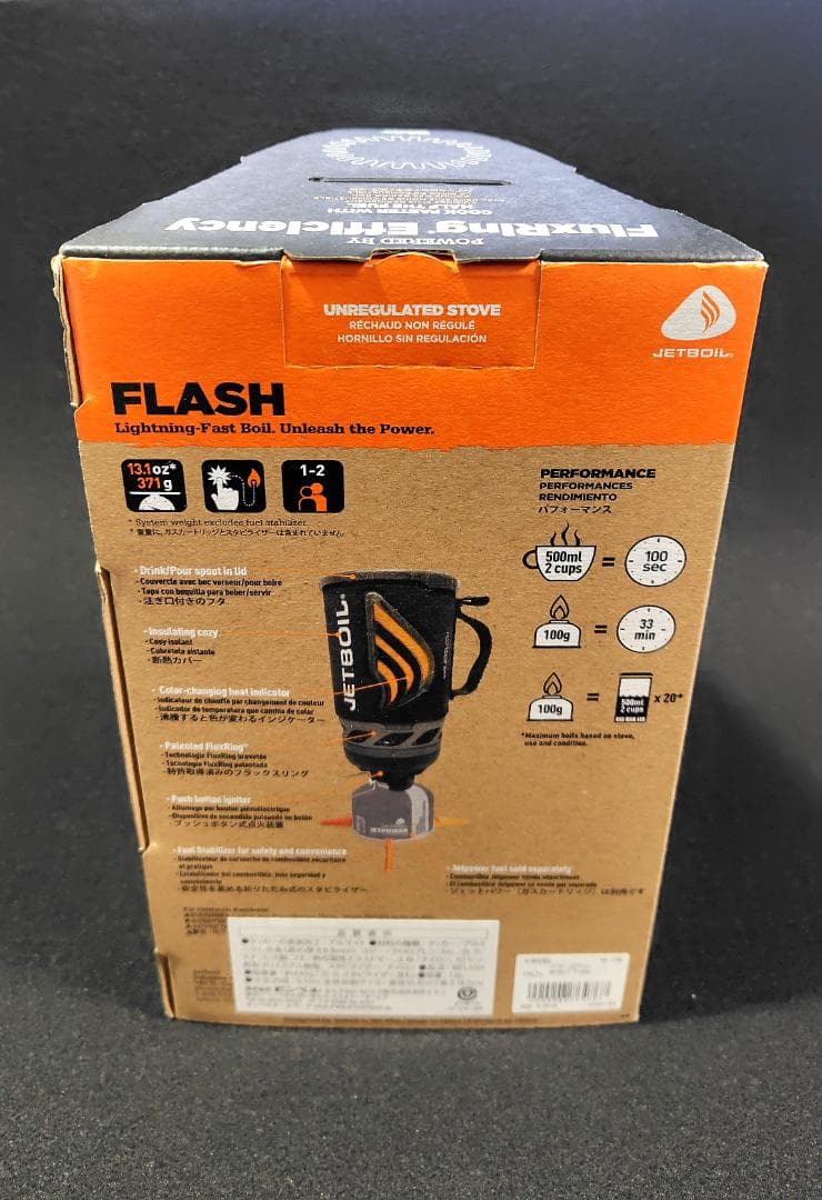 【JETBOIL】FLASH　1L　代理店 mont-bell　ジェットボイル