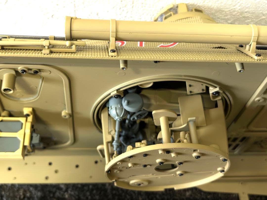 【完成品】アシェット『パンサー戦車をつくる』1/16スケール ドイツの傑作中戦車