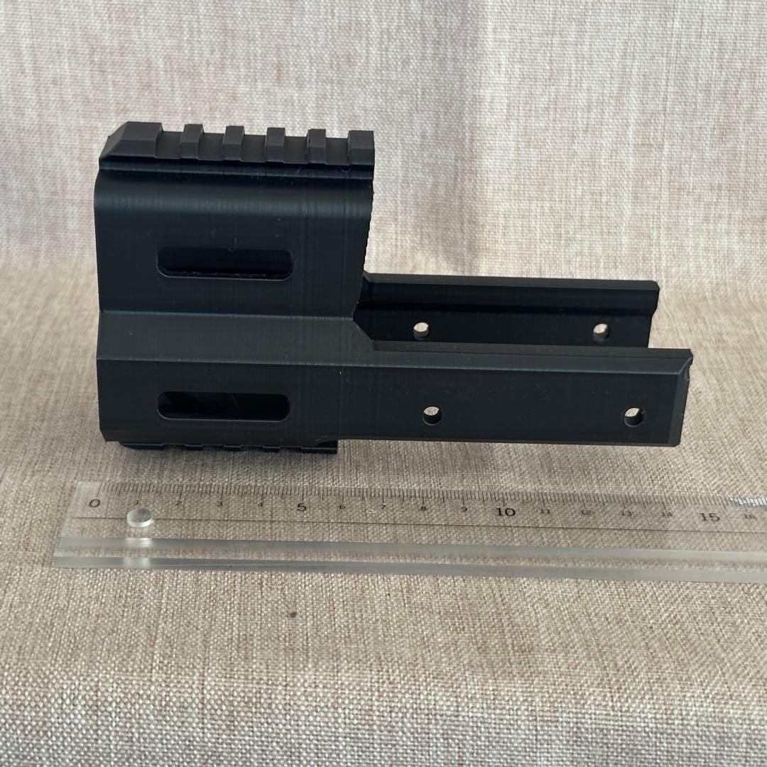 3Dプリント製 クリスベクター用ハンドガード ブラック