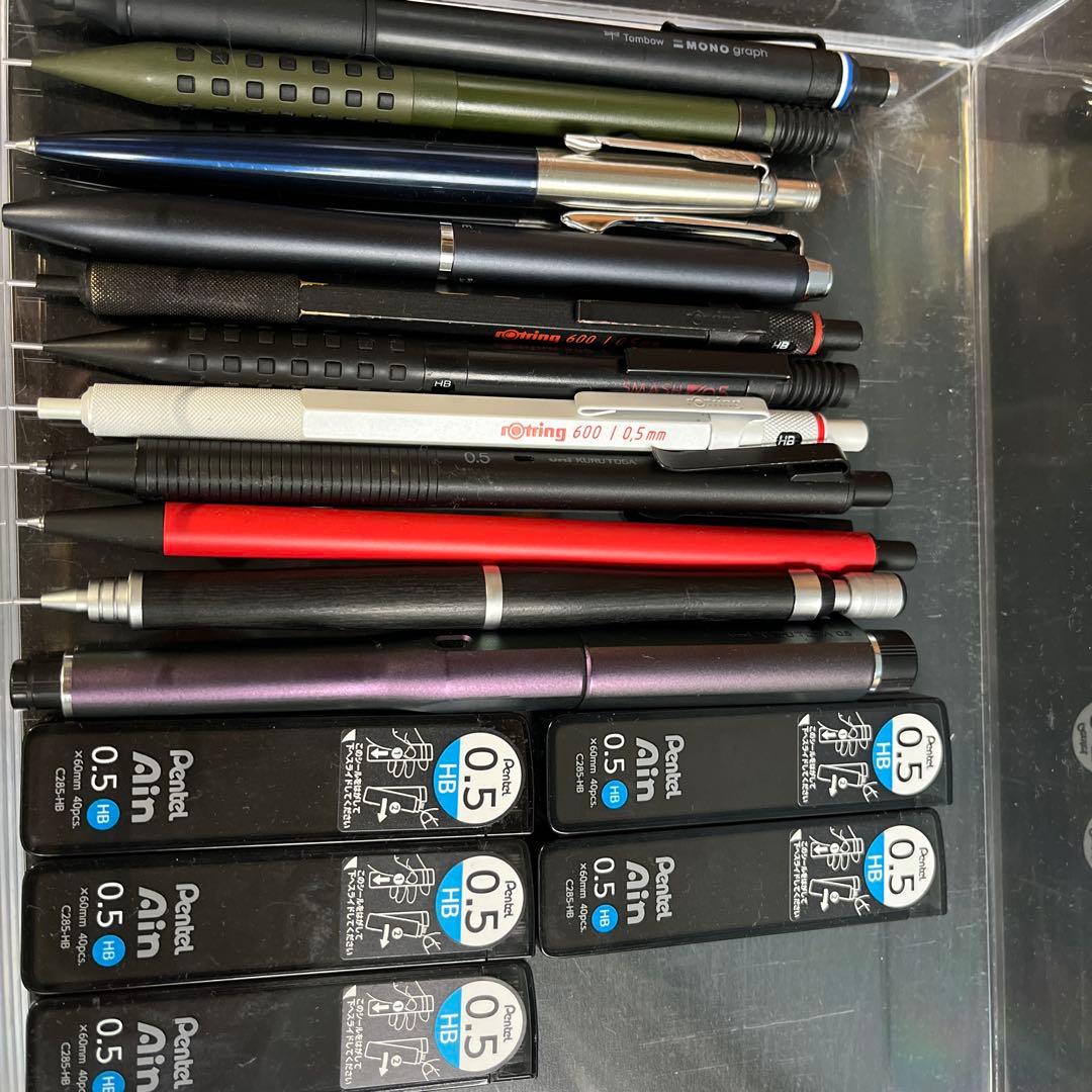 文房具まとめ売り カヴェコ シャーペン 筆箱付き BRAND：カヴェコ