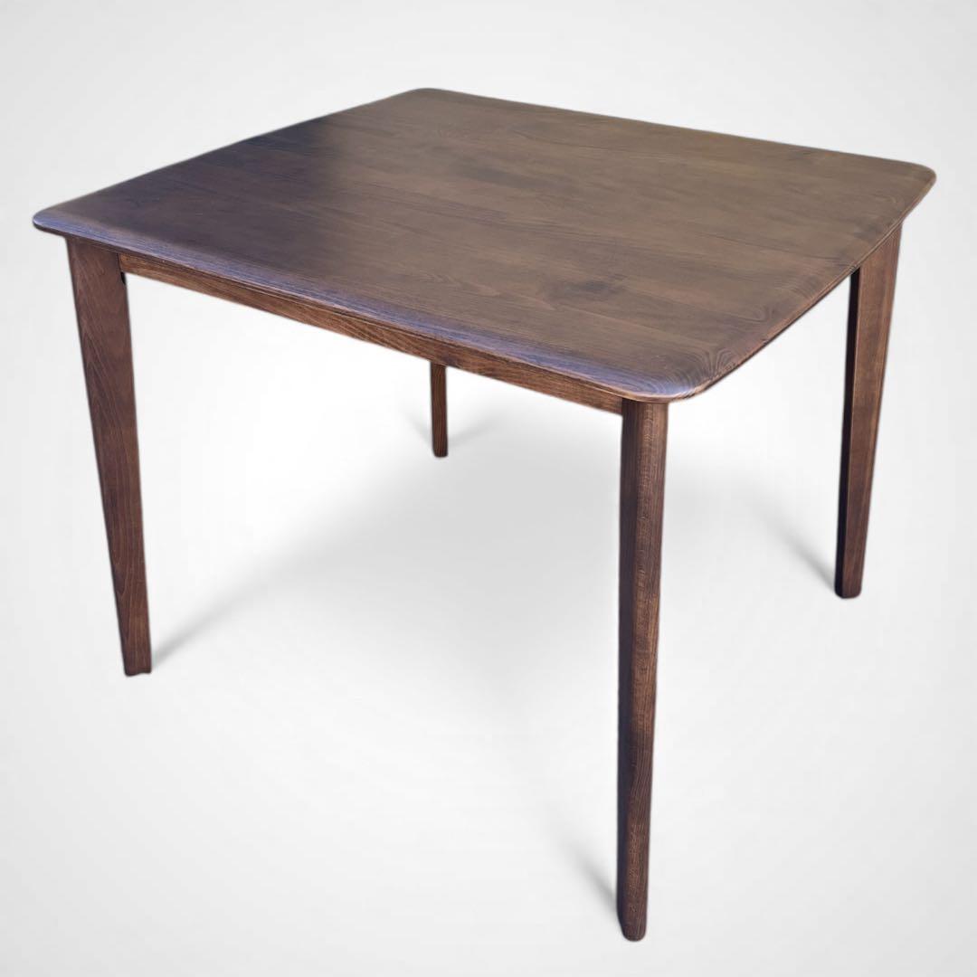 ニトリ Nコレクション ① ダイニングテーブル T-01 W90ミドルブラウン