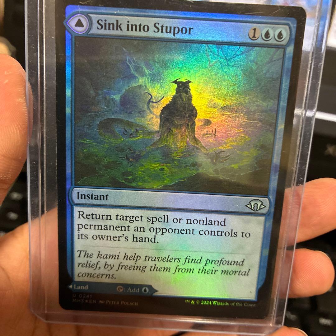 モダホラ3　エラーカード　朦朧への没入/爆ぜ鳴りの滝　foil モダホラ3 エラーカード 朦朧への没入/爆ぜ鳴りの滝 foil - メルカリ