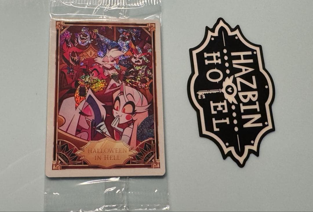 ハズビンホテル ハロウィン アクリルキーホルダー プロモ ステッカー